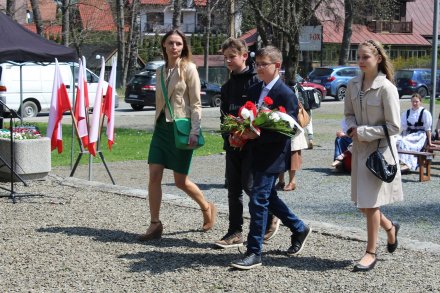 Delegacja Zespołu Szkolno-Przedszkolnego nr 2 - Wisła Malinka
